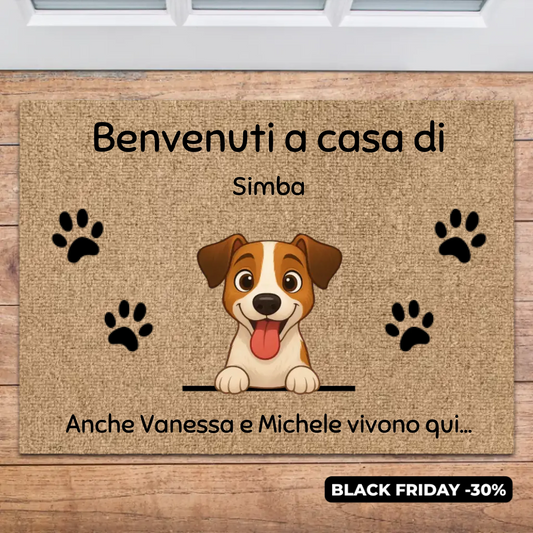 Personoitu kynnysmatto